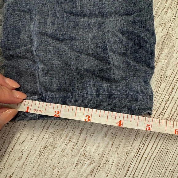 Anthro’s Tempo Paris Pant Pull on Stretch Elastic Waist with Pockets S - Picture 16 of 16